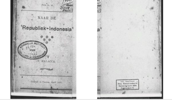 Naar de Republiek Indonesia: Gagasan Revolusioner Tan Malaka Menuju Kemerdekaan Sejati